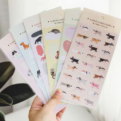 Creative food star cat flamingo Planet Alice Decorative Stationery Stickers Scrapbooking DIY Diary Album japanese Stick Label