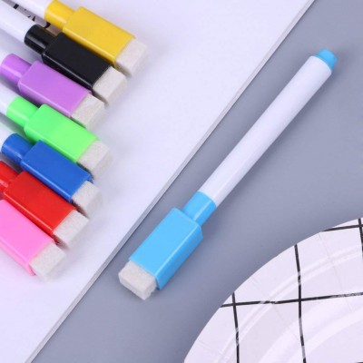 High quality tip non-toxic magnetic whiteboard marker pen with brush